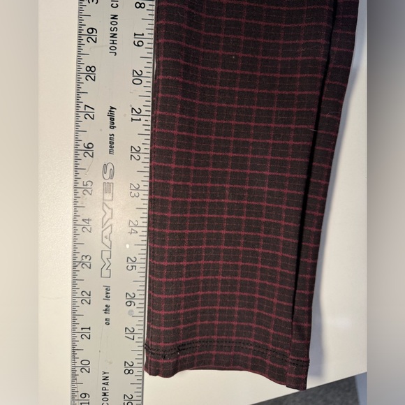 Liverpool The Gia Glider Pants Plaid Stretch Trouser SZ 2/26 NEW! - Picture 15 of 16